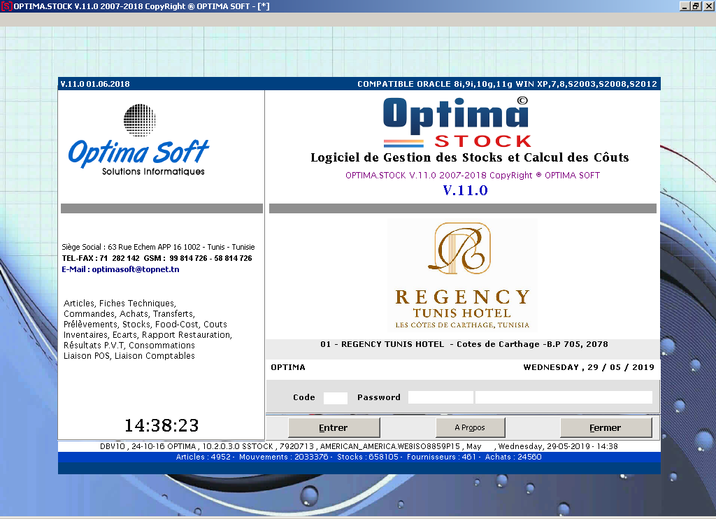 Logiciel de Gestion de Stock et calcul des Coûts.
Commandes, Achats, Prélèvements, Stocks & Inventaires.